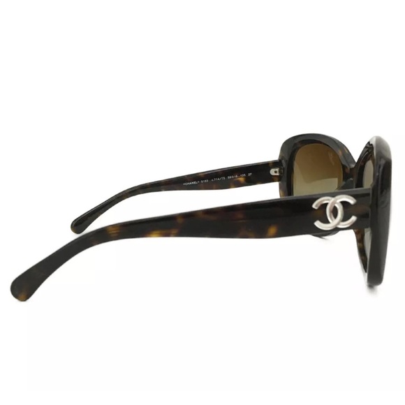 CHANEL 5183 CC Logo Eyewear Sunglasses Brown - Picture 3 of 7